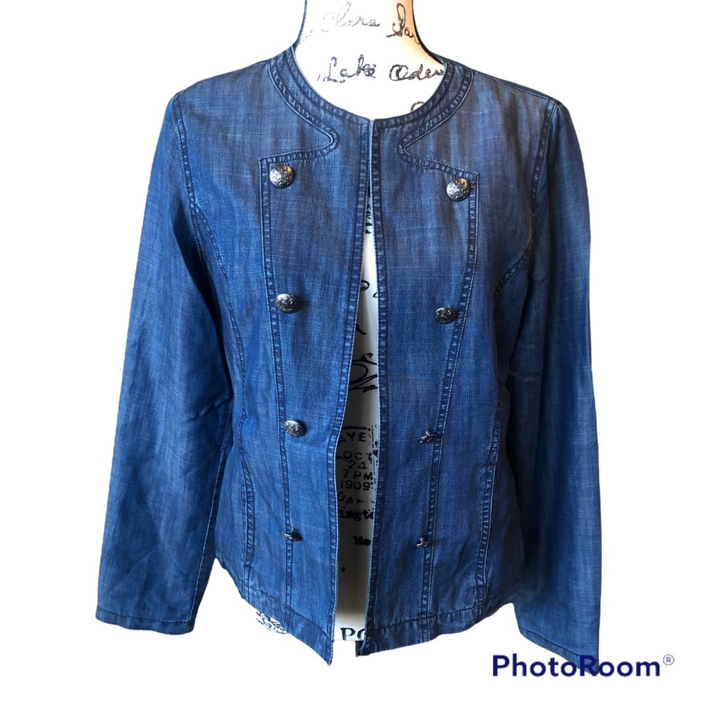 Coldwater Creek Soft Denim-Like Jacket